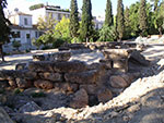 Αποτύπωση του νεότερου ναού του Διονύσου