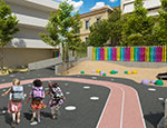 Landscaping of the yard of the 72nd elementary school "Andreas Kalvos"