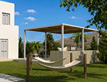 Landscaping of a two-storey building
